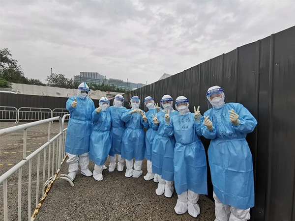 首都抗疫 桓兴肿瘤医院第五、六批核酸检测采样队伍圆满完成任务